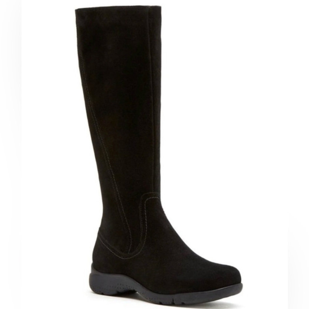 La Canadienne Leo Tall suede Leather Boot waterproof sz 6